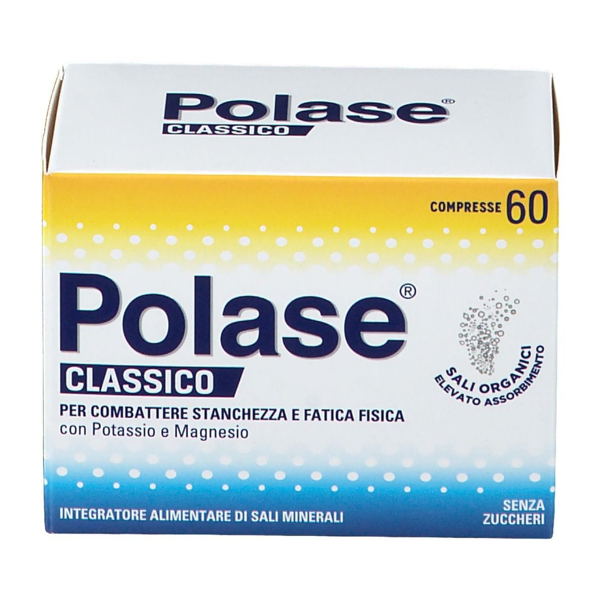 POLASE 60 COMPRESSE SENZA ZUCCHERO