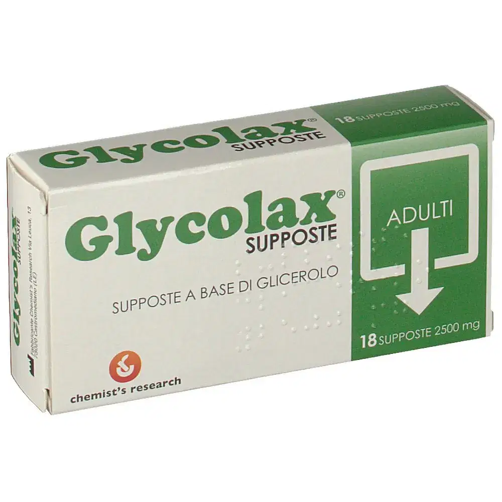 Glycolax 18 Supposte Glicerolo 2500 Mg