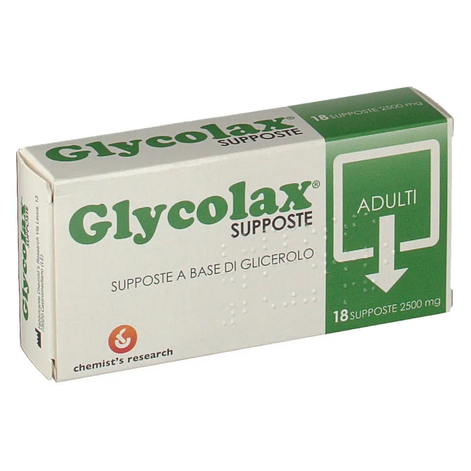 Glycolax 18 Supposte Glicerolo 2500 Mg