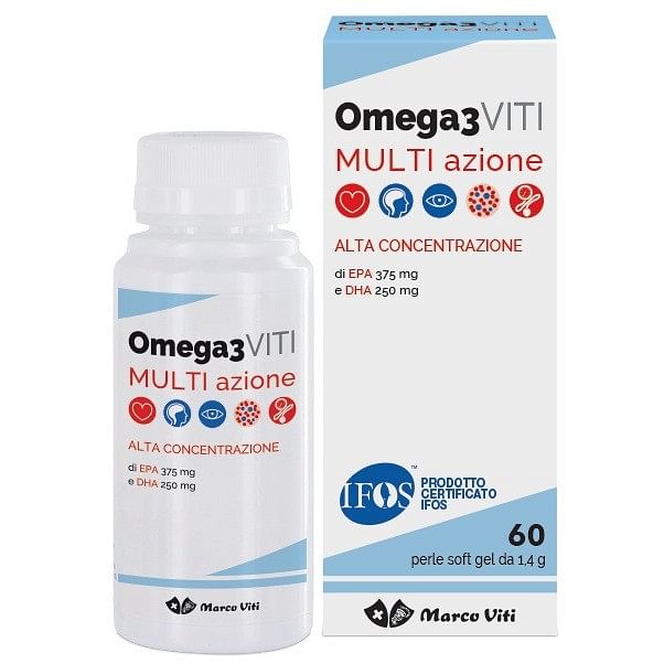 Viti Omega3 Multiazione 60 Perle