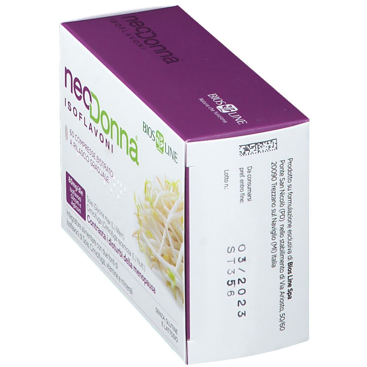 BIOSLINE NEODONNA ISOFLAVONI 60 COMPRESSE