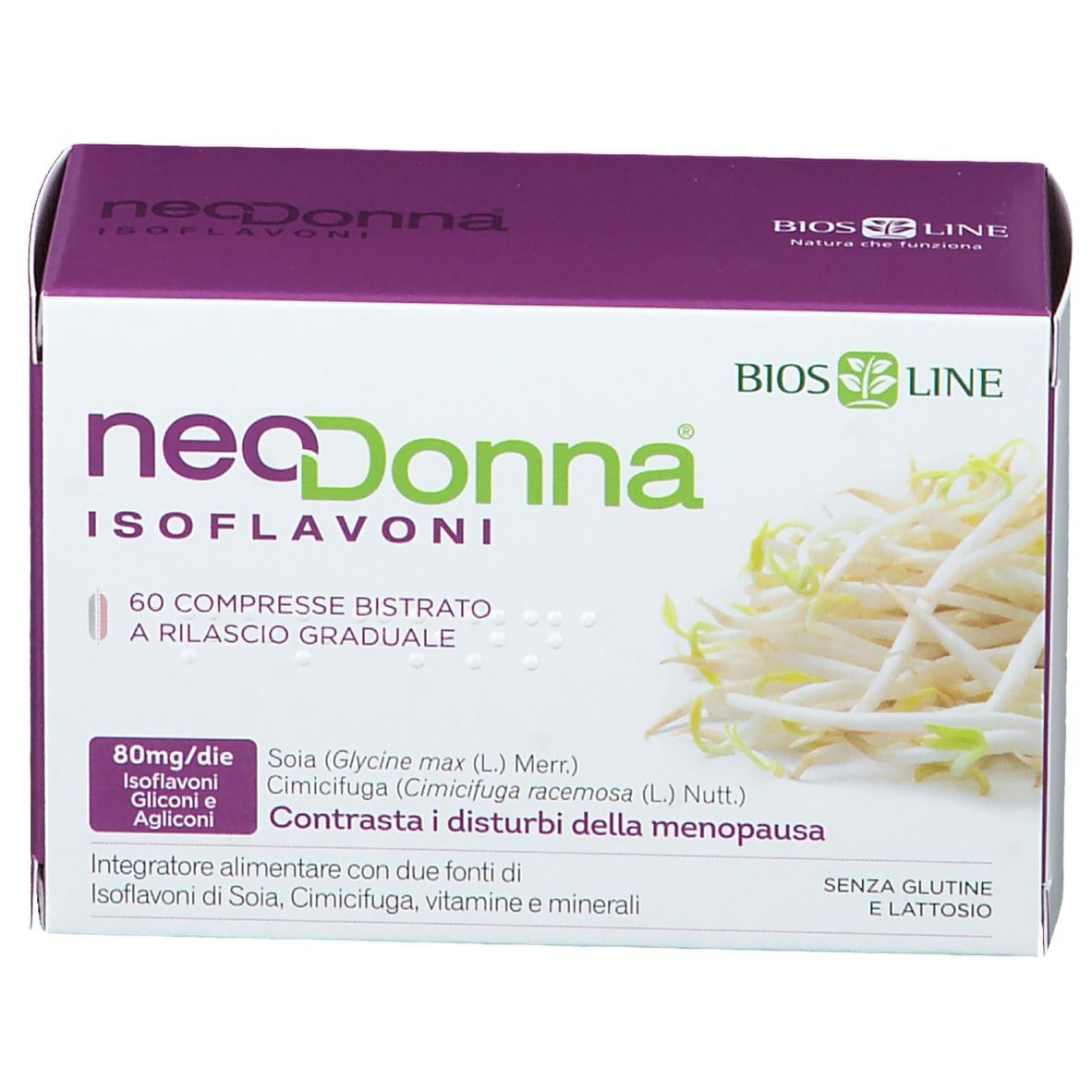 BIOSLINE NEODONNA ISOFLAVONI 60 COMPRESSE