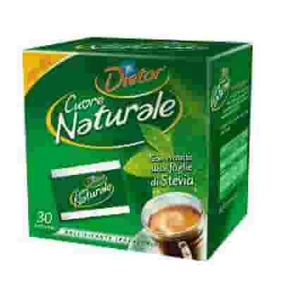 Dolcificante Dietor Cuore Naturale alla Stevia, 30 Bustine
