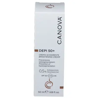 CANOVA DEPI SPF 50+ CREMA PROTEZIONE ALTA 50 ML CANOVA DEPI SPF 50+ CREMA PROTEZIONE ALTA 50 ML