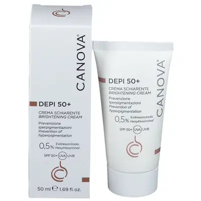 CANOVA DEPI SPF 50+ CREMA PROTEZIONE ALTA 50 ML CANOVA DEPI SPF 50+ CREMA PROTEZIONE ALTA 50 ML