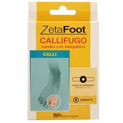 ZETAFOOT CEROTTO CALLIFUGO 6 PEZZI ZETAFOOT CEROTTO CALLIFUGO 6 PEZZI