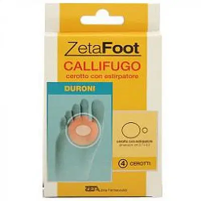 ZETAFOOT CEROTTO DURONI CALLI GR 4 PEZZI ZETAFOOT CEROTTO DURONI CALLI GR 4 PEZZI