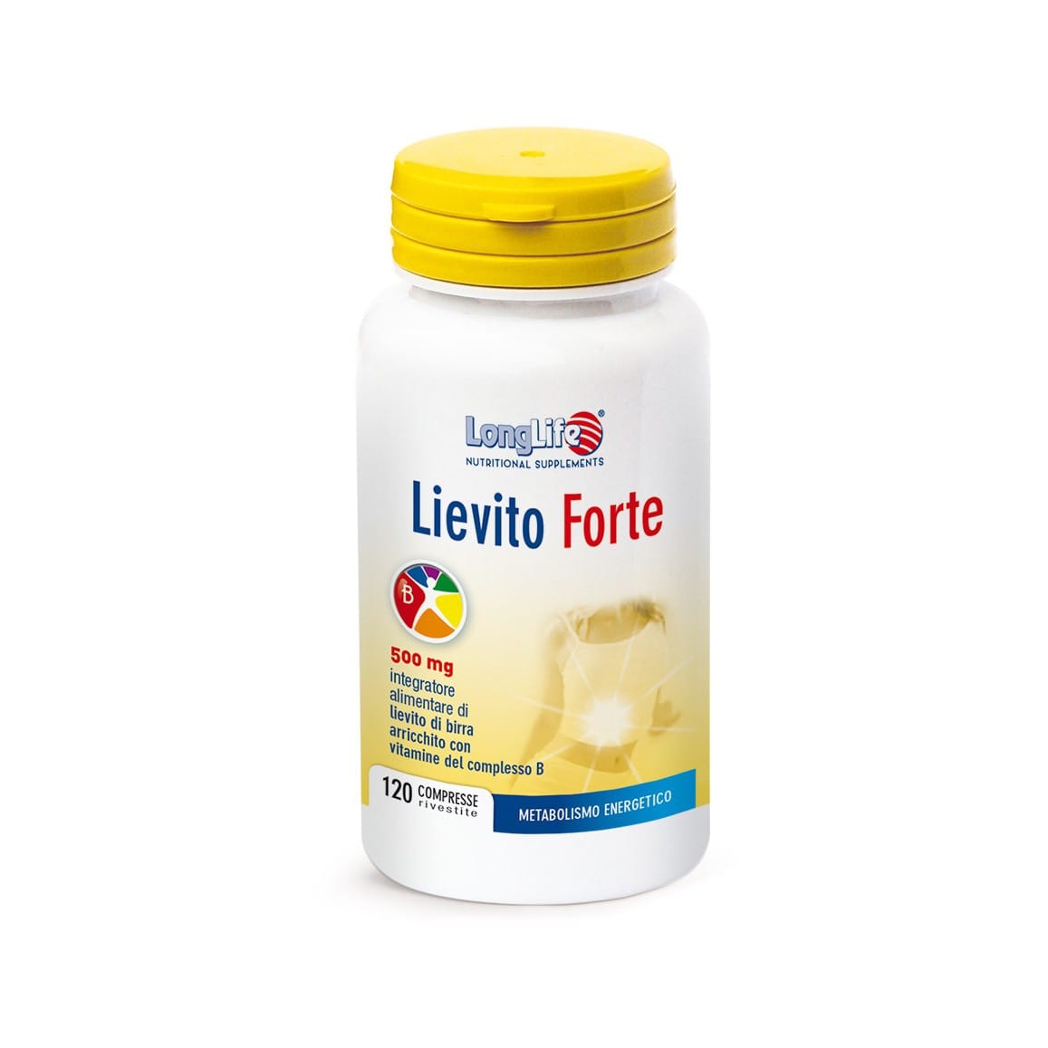 Integratore LongLife Lievito Forte, 120 compresse tonico