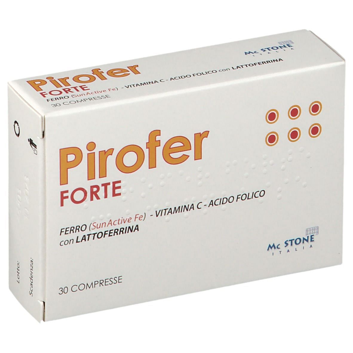 Pirofer Forte 30 Compresse