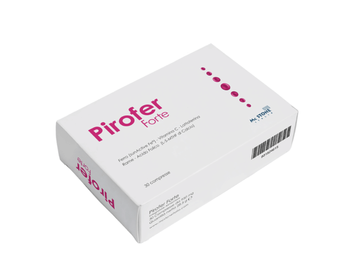 PIROFER FORTE 30 COMPRESSE DA 950 MG