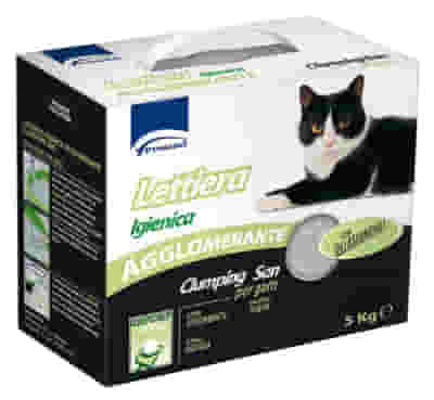 Lettiera agglomerante Clumping SAN per gatti, 5 kg
