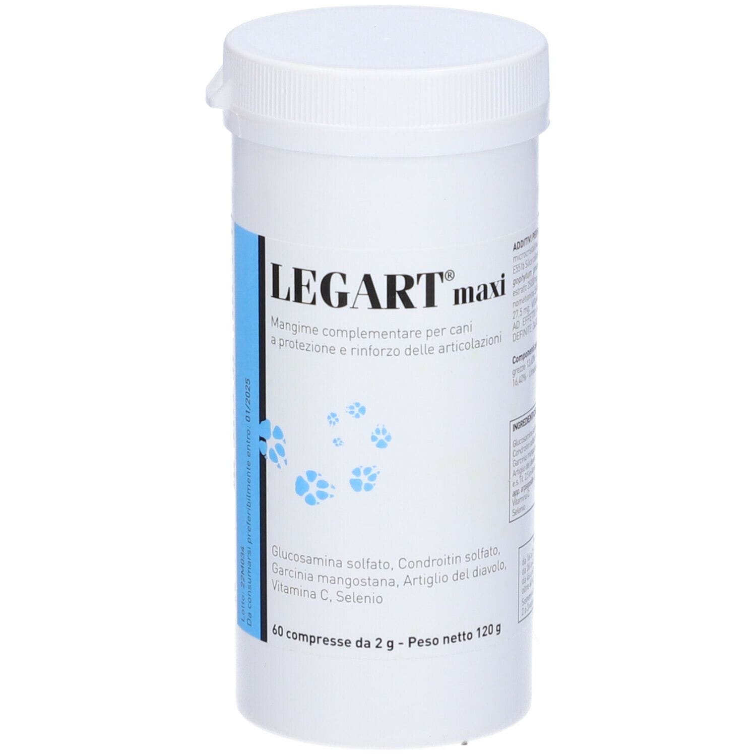 Legart Maxi integratore articolare per cani, 60 compresse