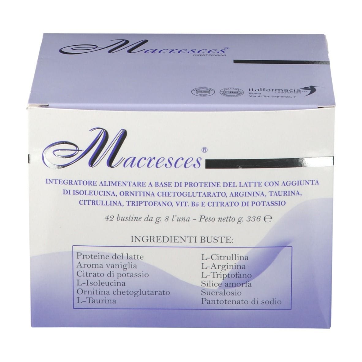 MACRESCES 42 BUSTINE 336 G