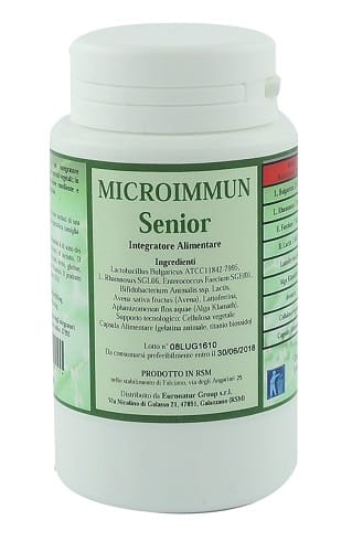 Integratore Microimmun Senior con probiotici, 30 capsule