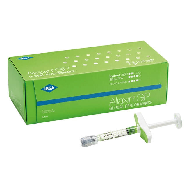 SIRINGA INTRADERMICA ALIAXIN GP GLOBAL PERFORMANCE ACIDO IALURONICO CROSS-LINKATO 25MG/G 2 SIRINGHE X 1ML