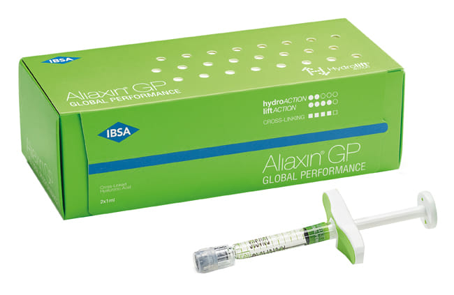 SIRINGA INTRADERMICA ALIAXIN GP GLOBAL PERFORMANCE ACIDO IALURONICO CROSS-LINKATO 25MG/G 2 SIRINGHE X 1ML