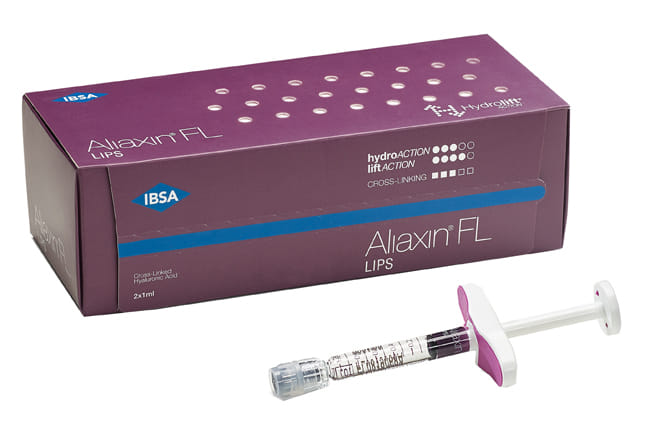 SIRINGA INTRADERMICA ALIAXIN FL LIPS ACIDO IALURONICO CROSS-LINKATO 25MG/G 2 SIRINGHE X 1ML