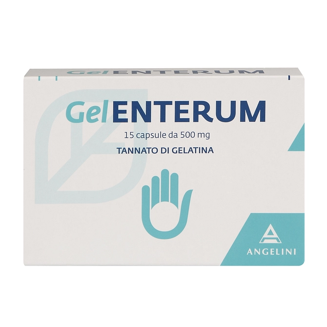 Gelenterum 15 Cps Adulti 500 Mg Tannato Di Gelatina