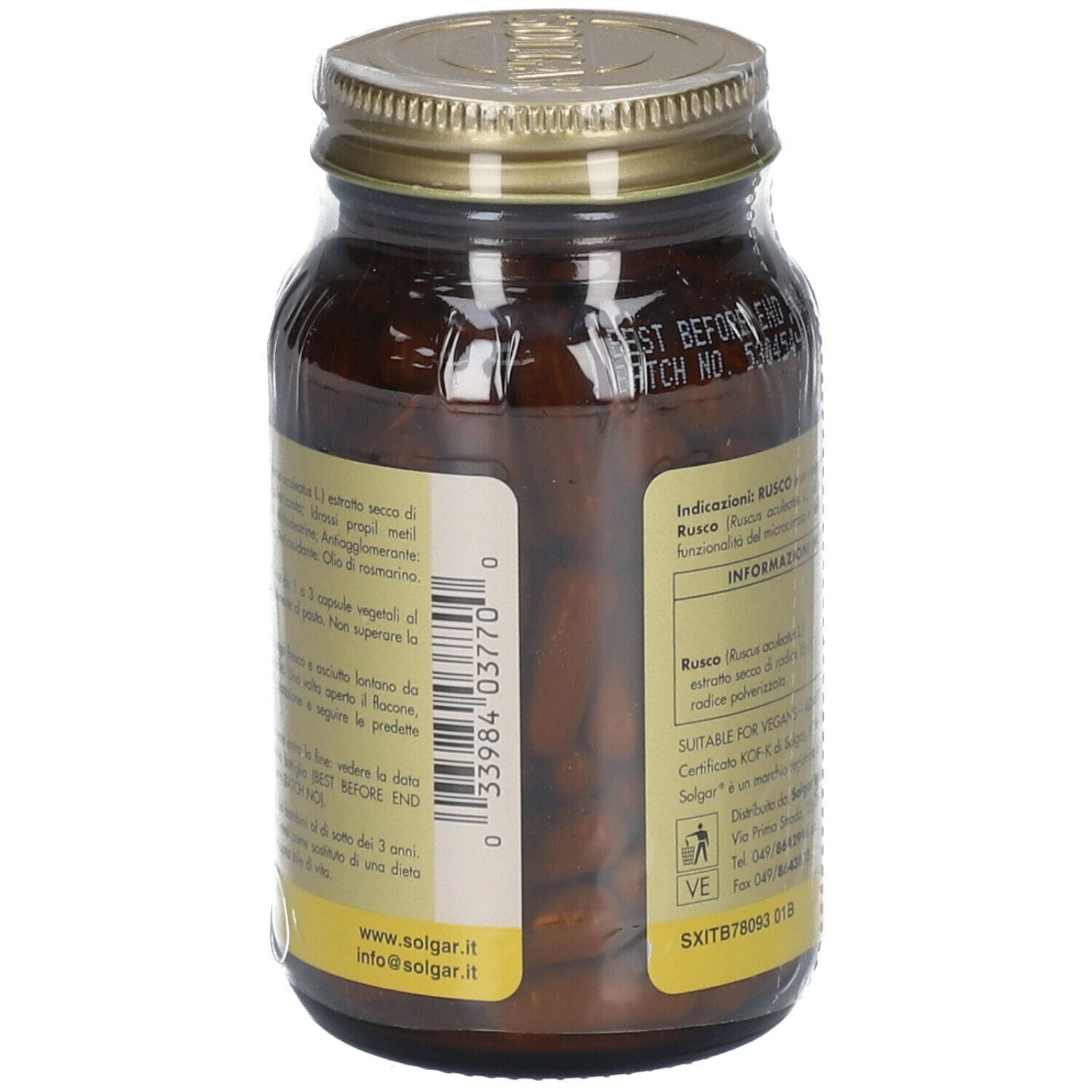 RUSCO 100 CAPSULE VEGETALI