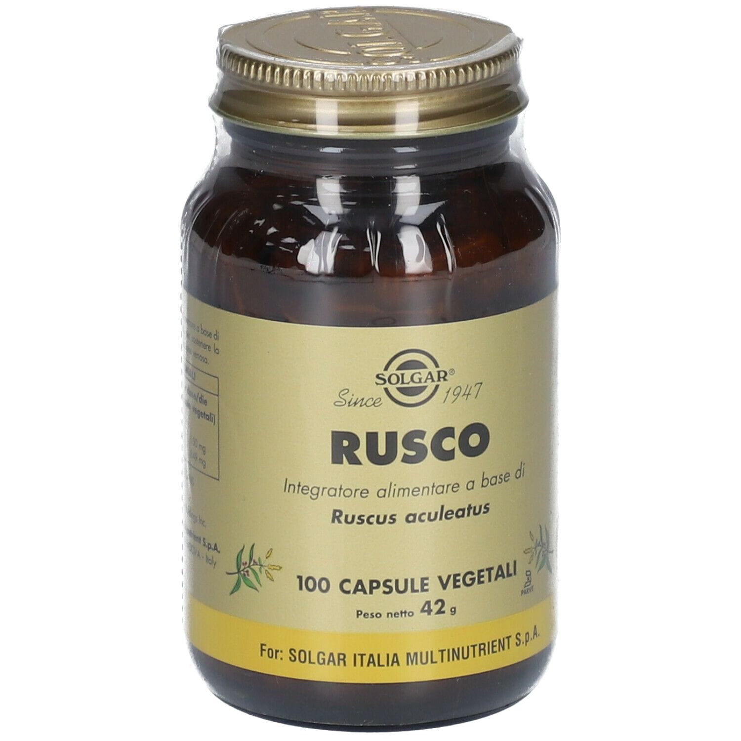 RUSCO 100 CAPSULE VEGETALI