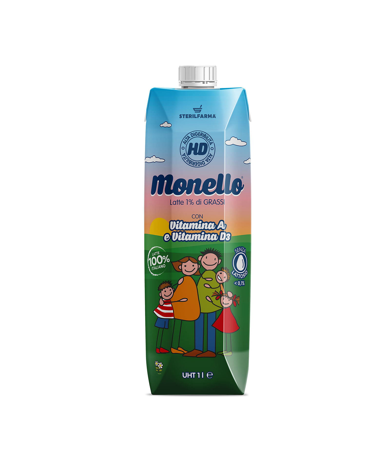 Monello Hd Latte Alta Digeribilita' 1 Litro