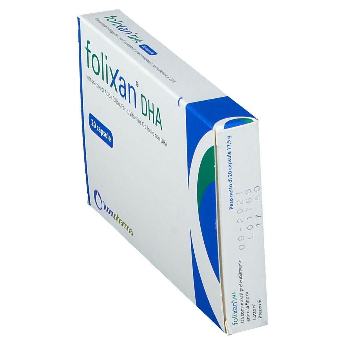 FOLIXAN DHA 20 CAPSULE 16,3 G