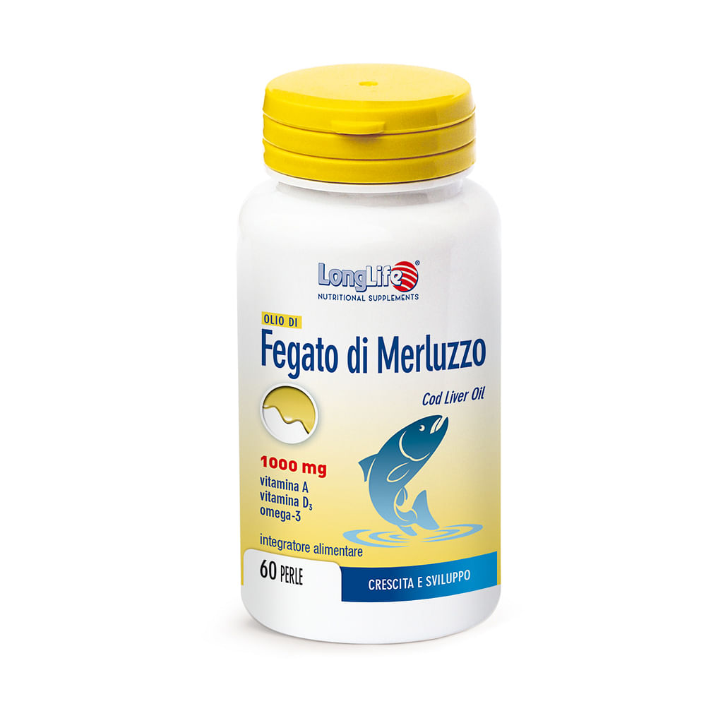 Longlife Olio Fegato Merluzzo 1000 Mg 60 Perle