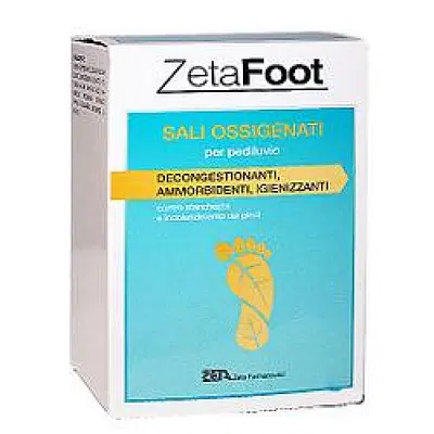 ZETAFOOT SALI OSSIGENATI 10 BUSTINE 20 G ZETAFOOT SALI OSSIGENATI 10 BUSTINE 20 G