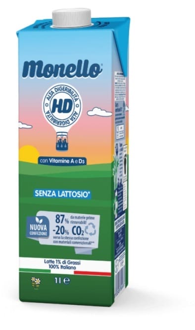 Monello Hd Latte Alta Digeribilita' 1 Litro 6 Pezzi