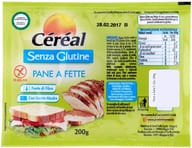 Pane a fette senza glutine Céréal, 200g per celiaci