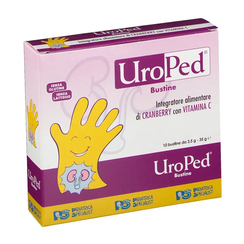 Integratore Uroped per vie urinarie bambini, 10 bustine
