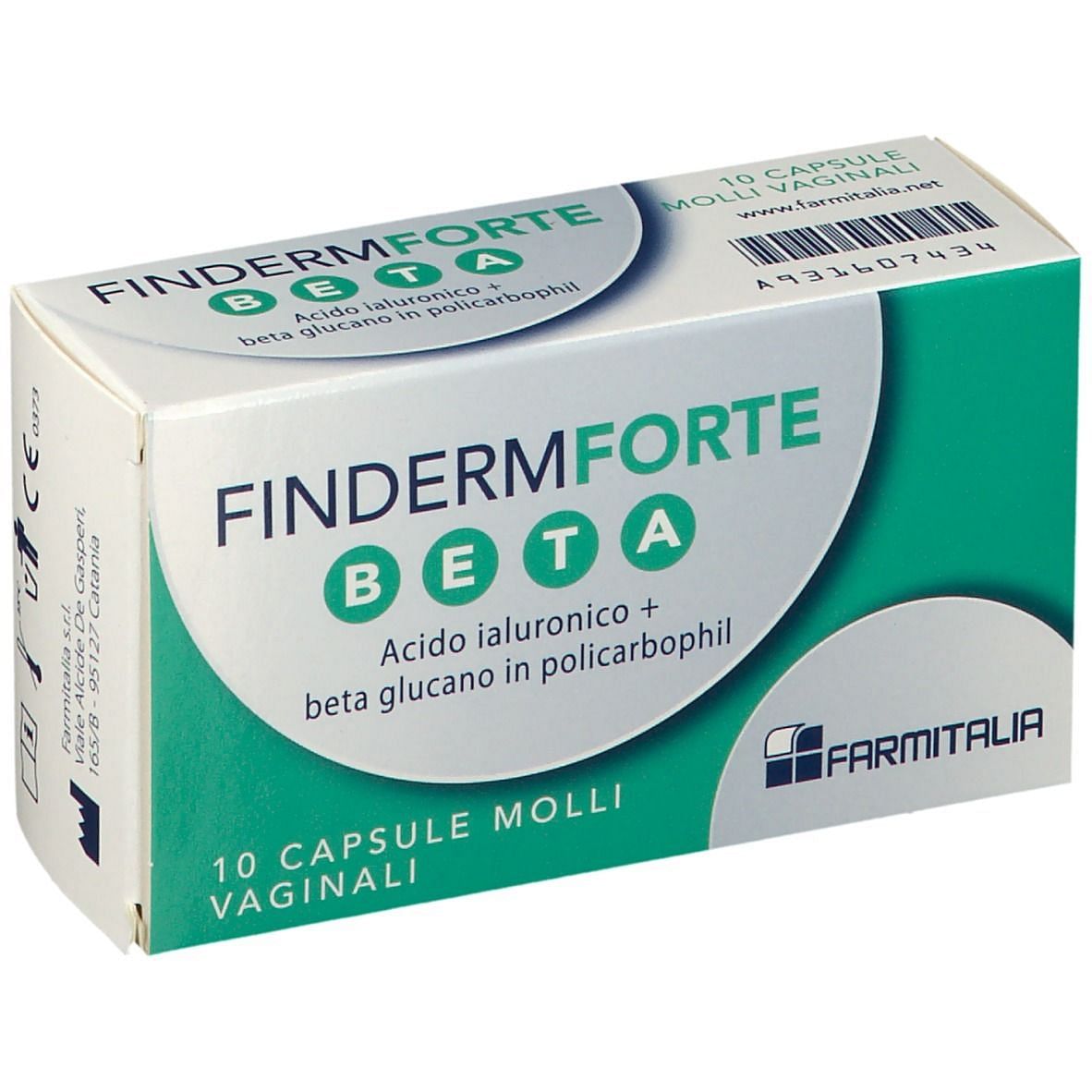 Finderm Forte Beta 10 Capsule Molli