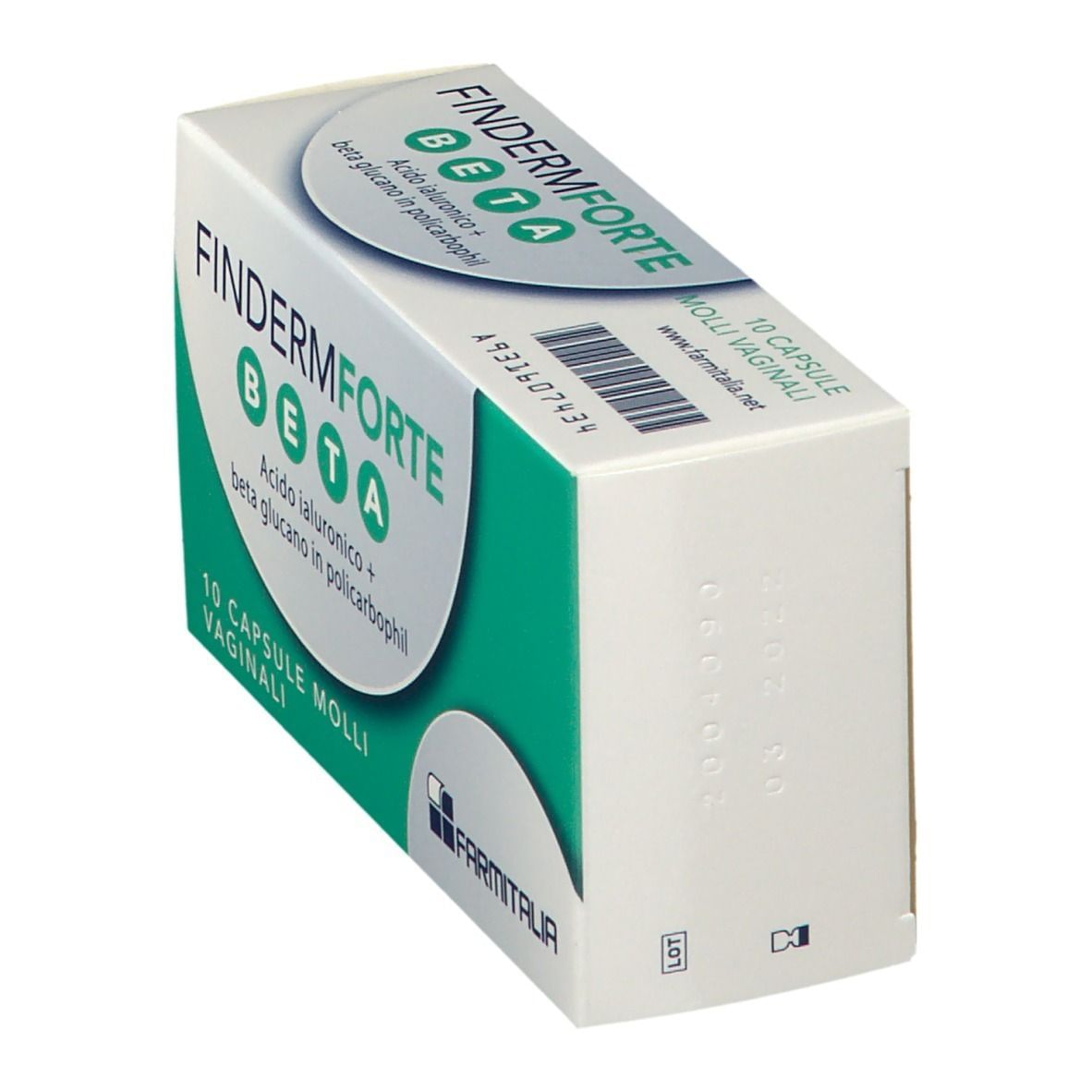 FINDERM FORTE BETA 10 CAPSULE MOLLI