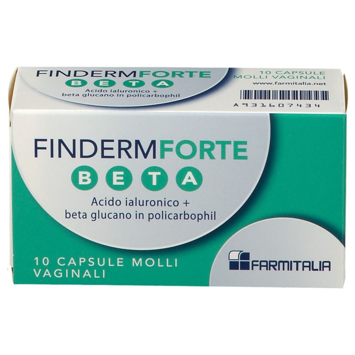 FINDERM FORTE BETA 10 CAPSULE MOLLI