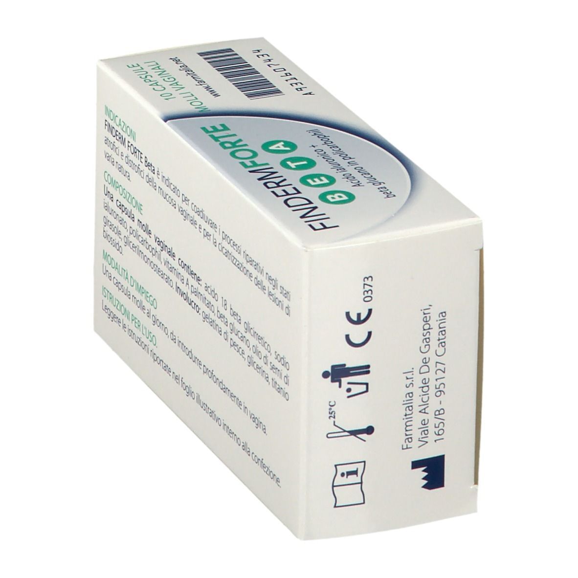 FINDERM FORTE BETA 10 CAPSULE MOLLI