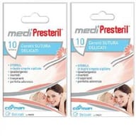 Cerotto per sutura Medipresteril TNT 6,4x108mm, 10 pezzi