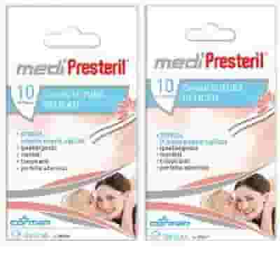 Cerotto per sutura Medipresteril TNT 6,4x108mm, 10 pezzi