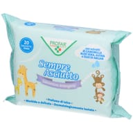 SALVIETTINE UMIDIFICATE SEMPRE ASCIUTTO 20 PEZZI PROFAR