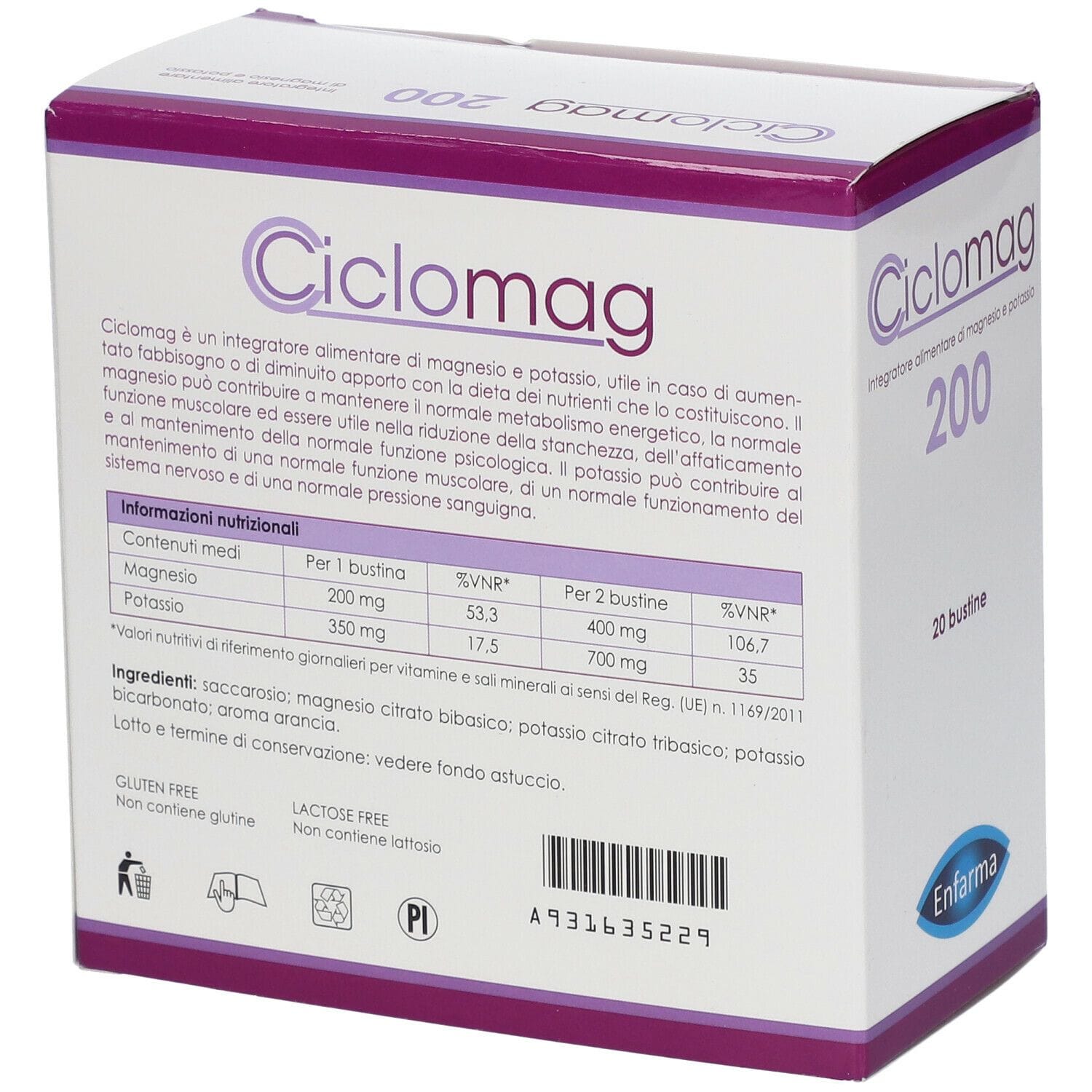 CICLOMAG 20 BUSTINE