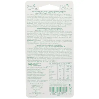 ESI STEVIA MIDY 100 COMPRESSE ESI STEVIA MIDY 100 COMPRESSE