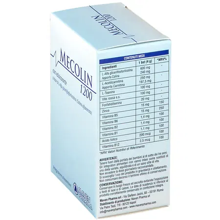 Mecolin 1200 10 Bustine | 1000farmacie