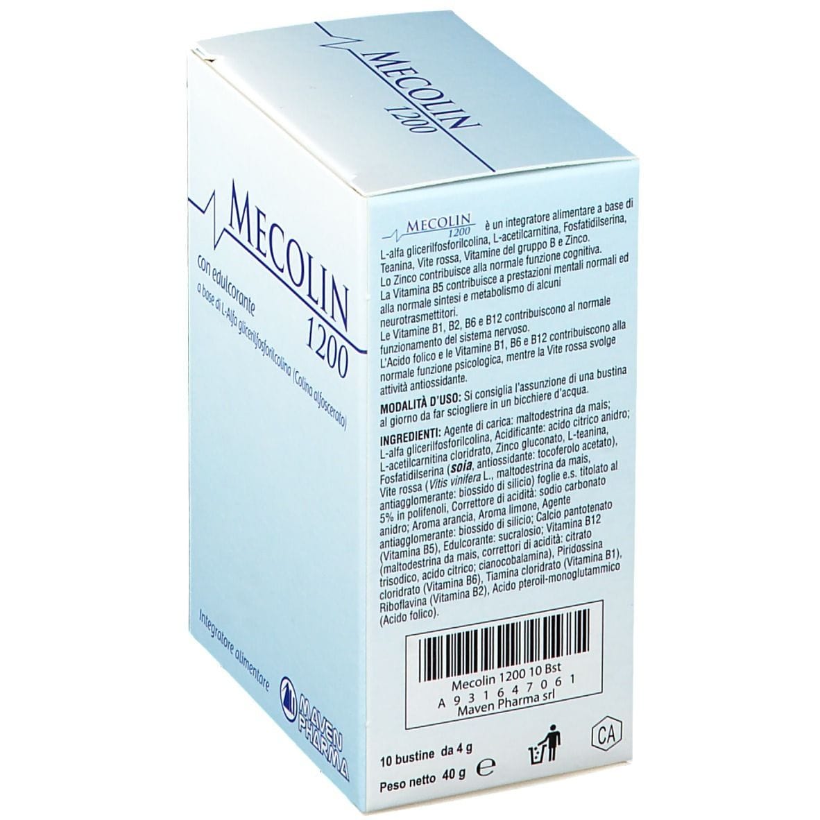 MECOLIN 1200 10 BUSTINE
