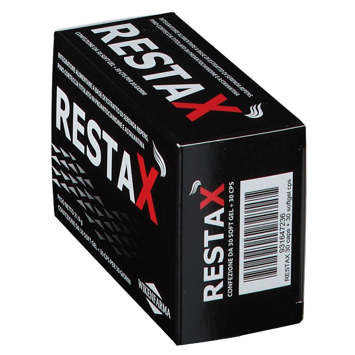 RESTAX 30 CAPSULE + 30 CAPSULE SOFTGEL
