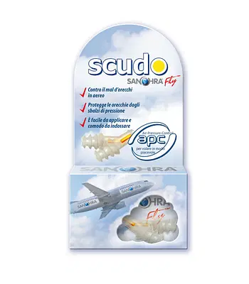 SCUDO SANOHRA FLY FILTRO AURICOLARE 2 PEZZI SCUDO SANOHRA FLY FILTRO AURICOLARE 2 PEZZI