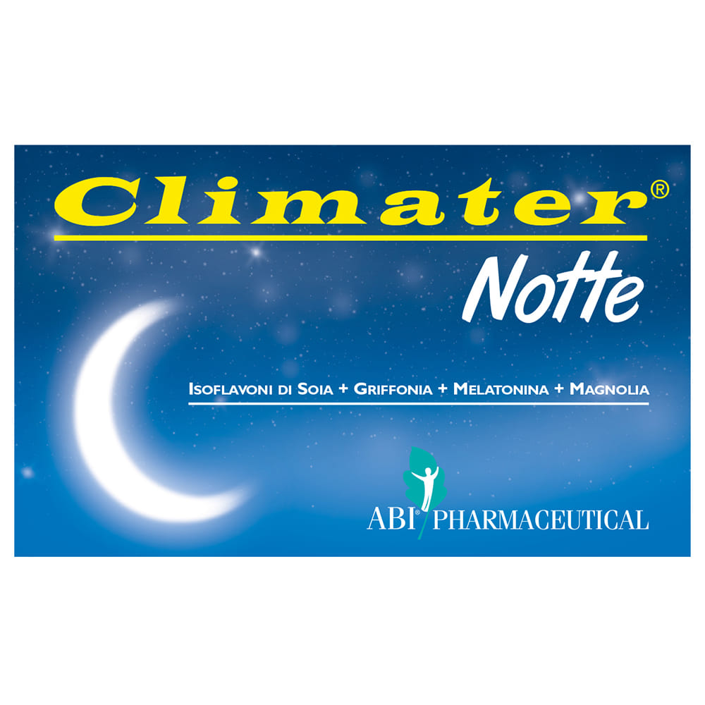 Integratore Climater Notte per sonno e menopausa, 20 cpr