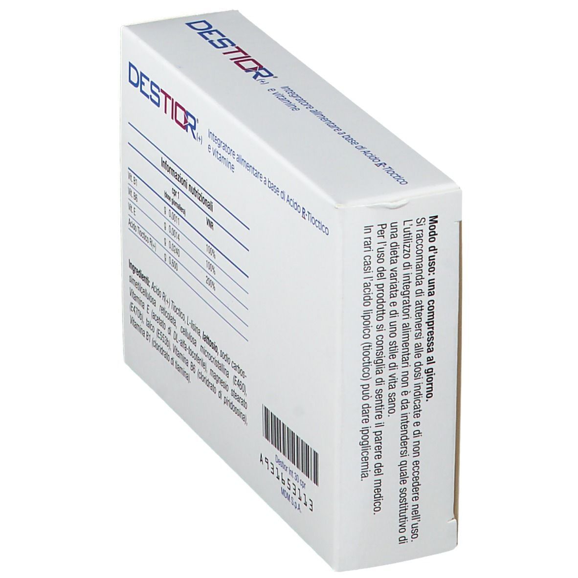 DESTIOR 30 COMPRESSE