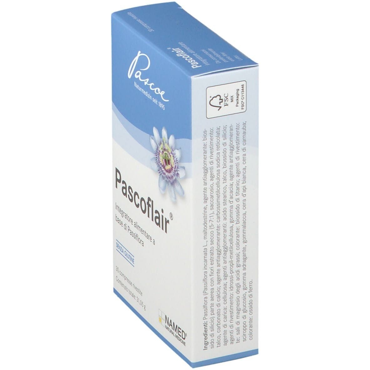 Integratore Pascoflair alla Passiflora, 30 compresse