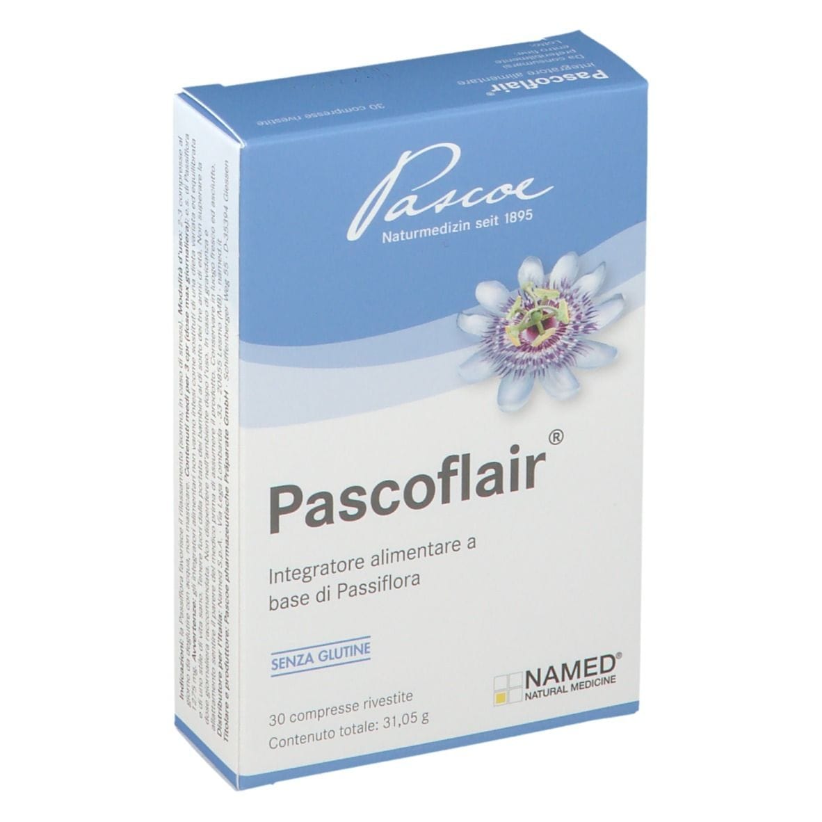 Integratore Pascoflair alla Passiflora, 30 compresse