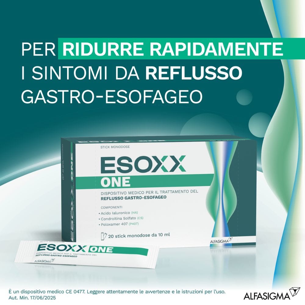 ESOXX ONE 20 BUSTINE STICK PACK 10 ML AROMA UVA