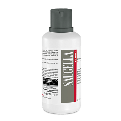 SAUGELLA UOMO PH FISIOLOGICO DETERGENTE MASCHILE 500 ML